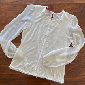 Carolina Herrera White Blouse